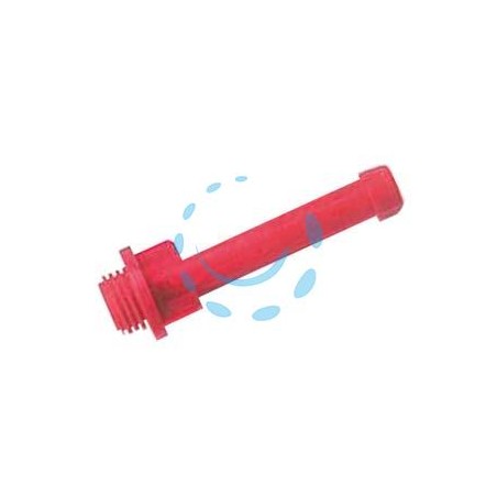 TUBETTO FILETTATO INFERIORE CON GUARNIZIONE PER ABBEVERATOIO "GIOVE" 