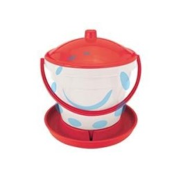 ABBEVERATOIO SERBATOIO RAPID CLEAN PER POLLI - lt.12, cm.36x36x69h