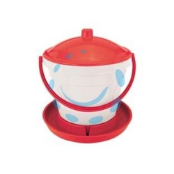 ABBEVERATOIO SERBATOIO RAPID CLEAN PER POLLI - lt.12, cm.36x36x69h