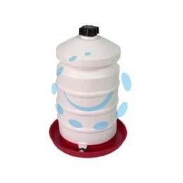 ABBEVERATOIO CON SERBATOIO IN PLASTICA A TERRA - lt.20 di capienza ø cm.36x53h.