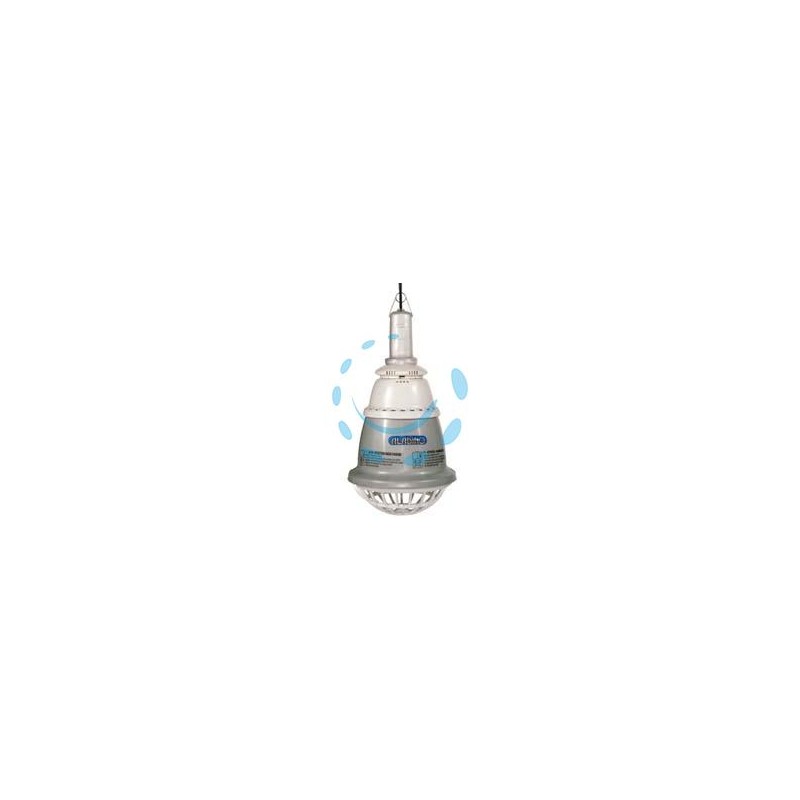 PORTALAMPADA A INFRAROSSI ALADINO 250 - cavo elettrico mt.2,5 - cm.40x27x26