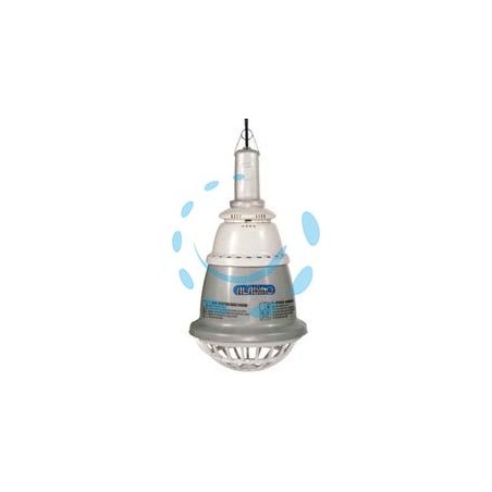 PORTALAMPADA A INFRAROSSI ALADINO 250 - cavo elettrico mt.2,5 - cm.40x27x26
