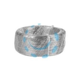 CAVETTO METALLICO ZINCATO PER ELETTRORECINZIONE - ø mm.1,5 - mt.200