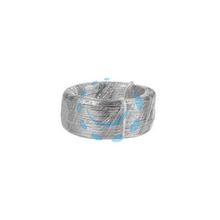 CAVETTO METALLICO ZINCATO PER ELETTRORECINZIONE - ø mm.1,5 - mt.200