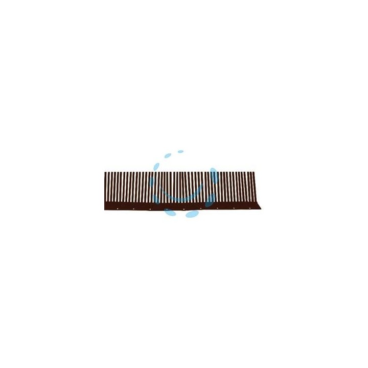 DISSUASORE VOLATILI SOTTOTEGOLA IN PLASTICA - cm.50x11h. - color rame