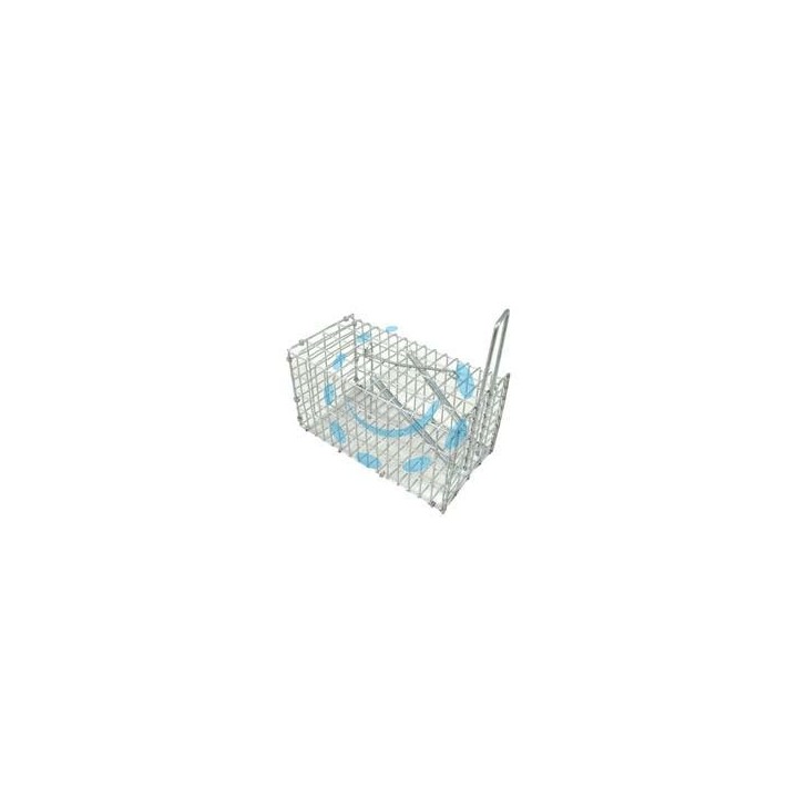 TRAPPOLE NORMALI A GALLERIA PER TOPI IN ACCIAIO ZINCATO - cm.23X15,5 15,5 h