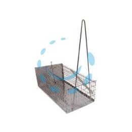 TRAPPOLE PESANTI A GALLERIA PER TOPI - cm.30x16x12h.