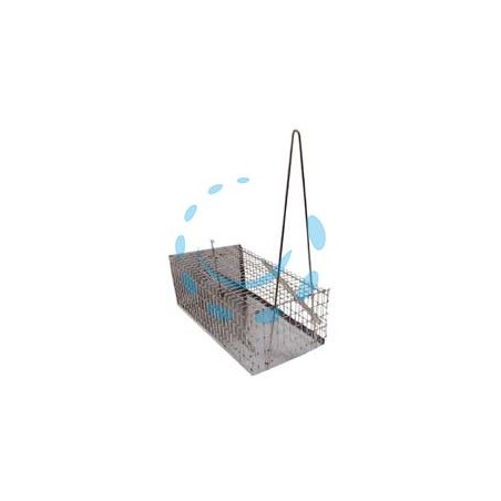 TRAPPOLE PESANTI A GALLERIA PER TOPI - cm.30x16x12h.