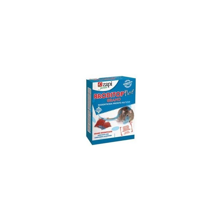 TOPICIDA BRODITOP NEXT GRANO ROSSO - astuccio gr.150 con 6 bustine da gr.25 