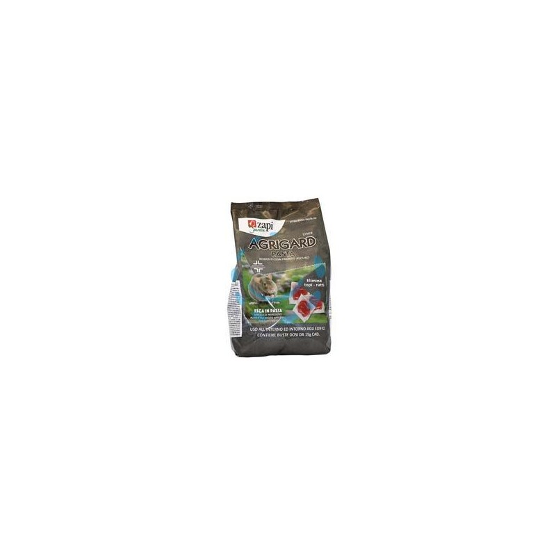 TOPICIDA AGRIGARD PASTA ROSSA BROMADIOLONE - busta kg.1,53