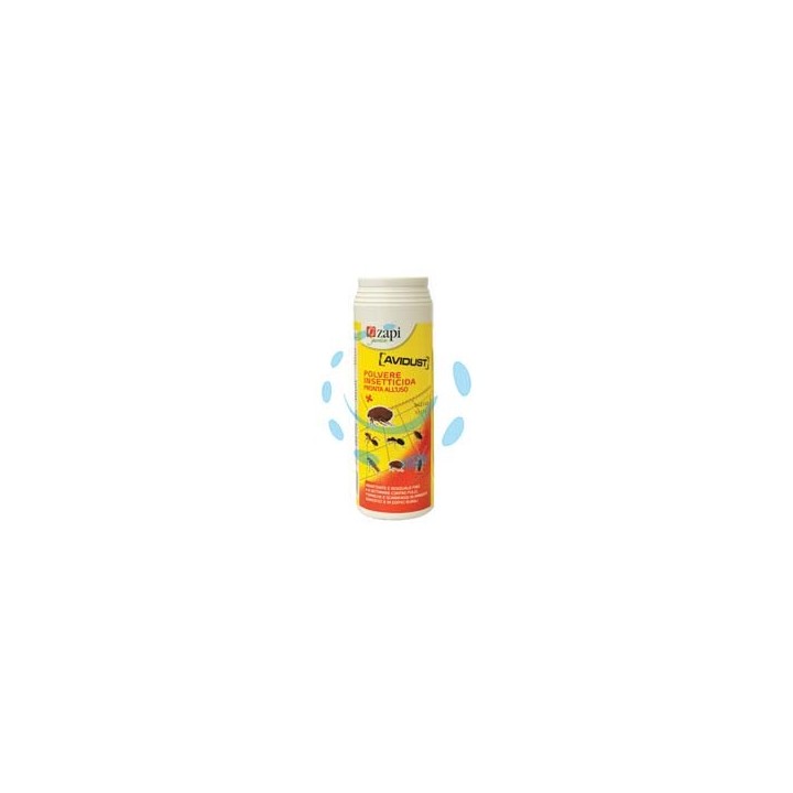 INSETTICIDA AVIDUST POLVERE FORMICHE E SCARAFAGGI - gr.500 flacone spargiprodotto