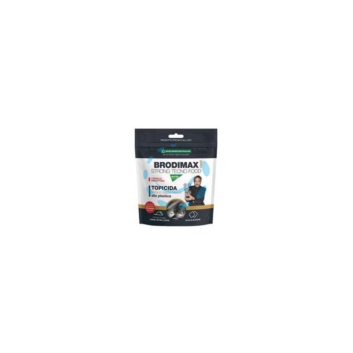 TOPICIDA BRODIMAX STRONG TECNO FOOD KING - gr.150 in busta