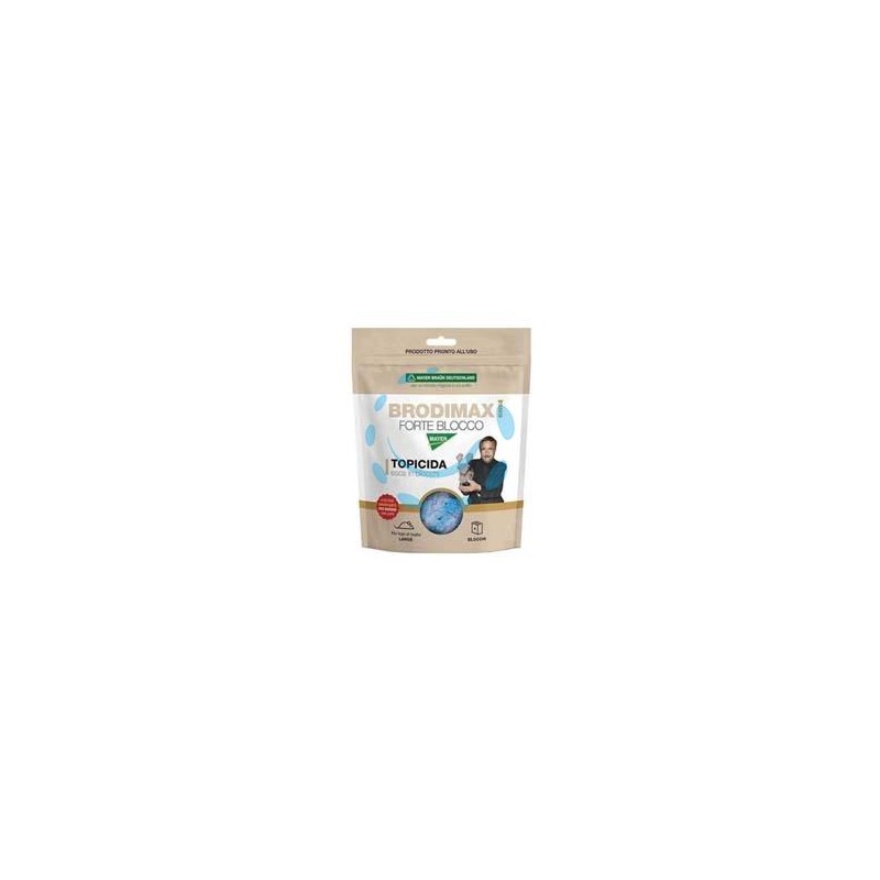 TOPICIDA BRODIMAX FORTE BLOCCO KING - gr.200 in busta