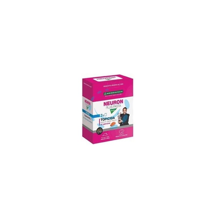 TOPICIDA NEURON PLUS PASTA TRIS - gr.1500 in scatola 3 bustine da gr.500