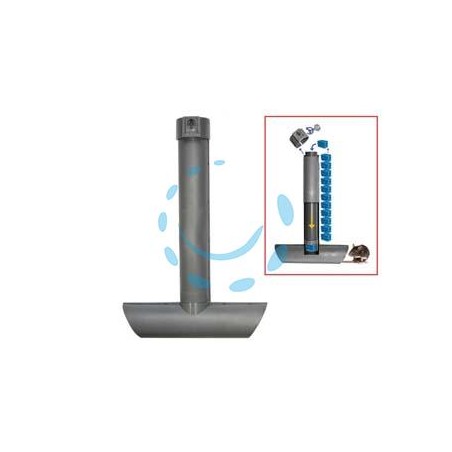 CONTENITORE PER ESCHE TOPICIDE ESCA SICURA TOPI - cm.25x9x18