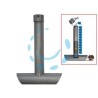 CONTENITORE PER ESCHE TOPICIDE ESCA SICURA TOPI - cm.25x9x18