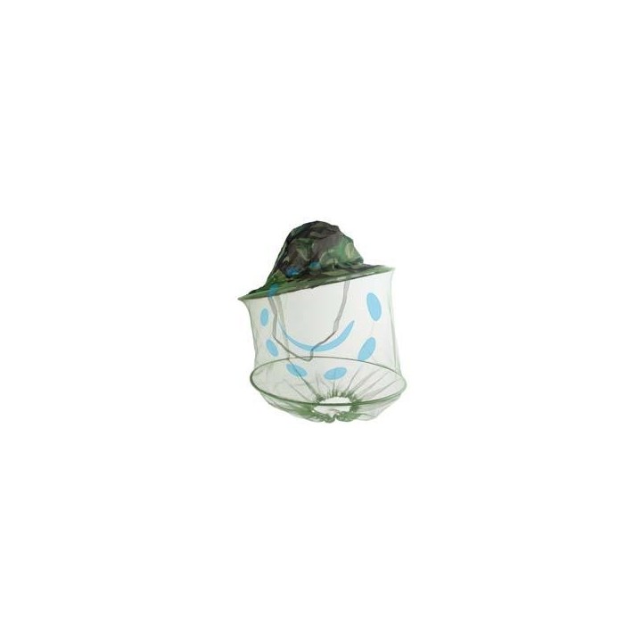 CAPPELLO CON RETINA PER PROTEZIONE DA INSETTI, ZANZARE, API 