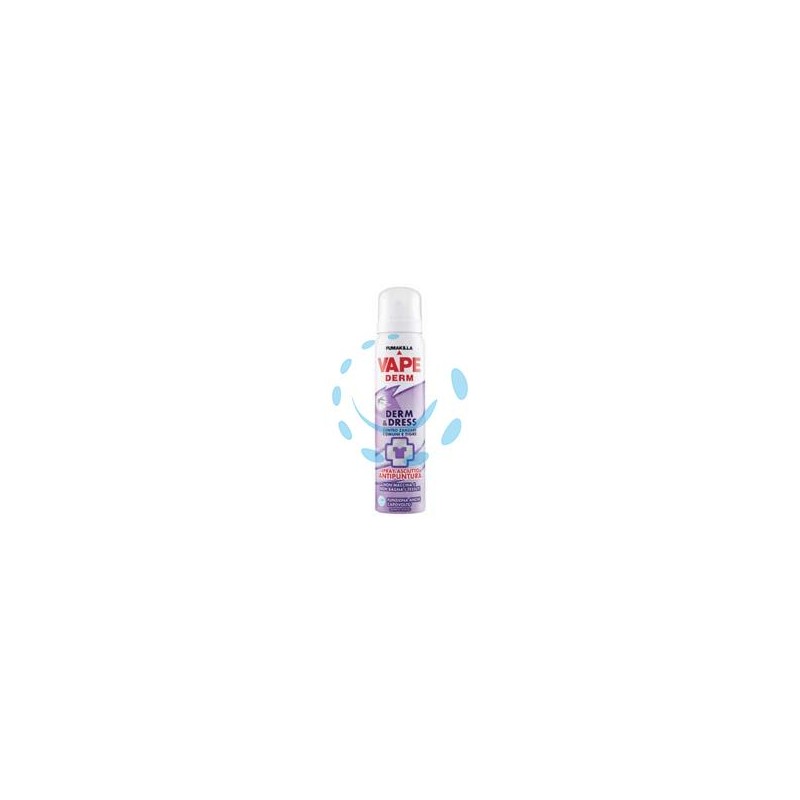 REPELLENTE ANTIPUNTURA SPRAY "DERM AND DRESS" - bombola spray ml.100