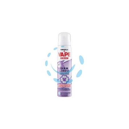 REPELLENTE ANTIPUNTURA SPRAY "DERM AND DRESS" - bombola spray ml.100