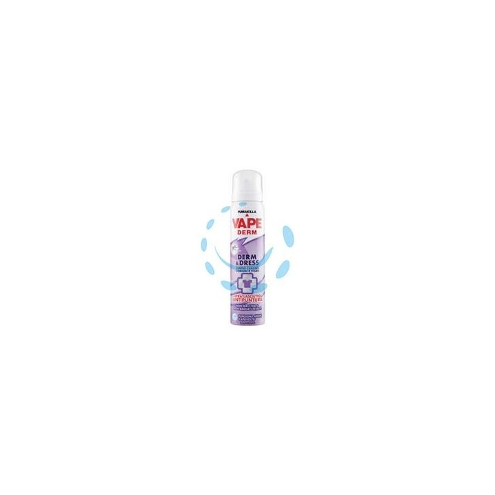 REPELLENTE ANTIPUNTURA SPRAY "DERM AND DRESS" - bombola spray ml.100