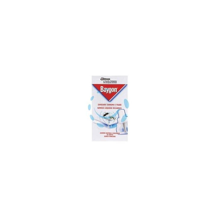 RICARICA lLIQUIDA GENIUS LIQUIDA 45 NOTTI BAYGON 