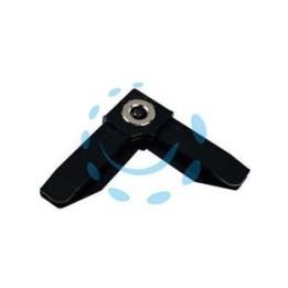 ANGOLO PLASTICA MAGNETICO PER PROFILO ZANZARIERA LINEA C - nero