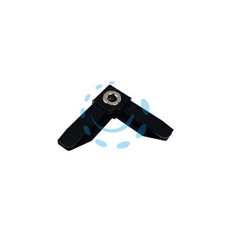ANGOLO PLASTICA MAGNETICO PER PROFILO ZANZARIERA LINEA C - nero