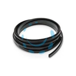 MAGNETE PROFILO PER ZANZARIERA LINEA B - mt.2, nero