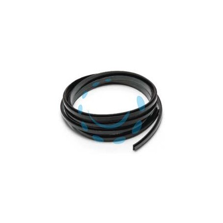 MAGNETE PROFILO PER ZANZARIERA LINEA B - mt.2, nero