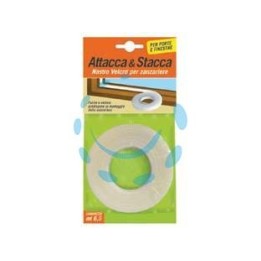 NASTRO VELCRO BIADESIVO PER ZANZARIERE MT.6,5 