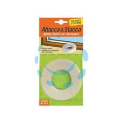 NASTRO VELCRO BIADESIVO PER ZANZARIERE MT.6,5 