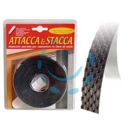 NASTRO VELCRO ADESIVO PER ZANZARIERA - mt. 6,6