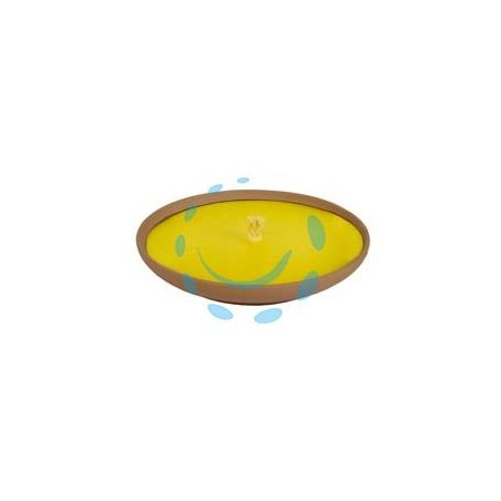 CITRONELLA MEDIA IN CIOTOLA DI TERRACOTTA - ø cm.15x3,5h.