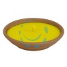 CITRONELLA GRANDE IN CIOTOLA DI TERRACOTTA - ø cm.16,5x2,5h.