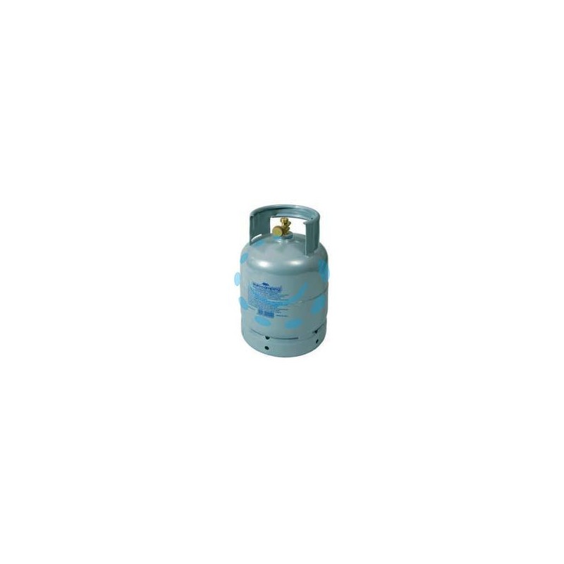 BOMBOLA PER GAS GPL RICARICABILE - Kg.1 - capienza lt.2,5 - ø cm.17x33h.