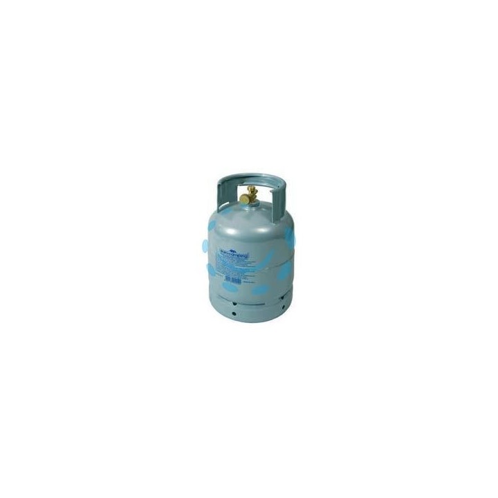 BOMBOLA PER GAS GPL RICARICABILE - Kg.1 - capienza lt.2,5 - ø cm.17x33h.