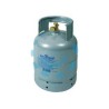 BOMBOLA PER GAS GPL RICARICABILE - Kg.1 - capienza lt.2,5 - ø cm.17x33h.