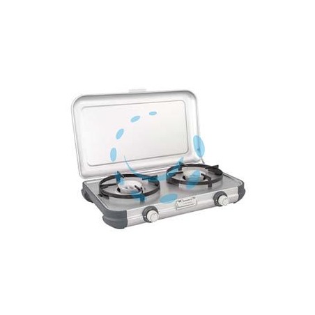 FORNELLO 2 FUOCHI CAMPING KITCHEN 2 - cm.51,5x37,5x45,5h - peso Kg.3,5