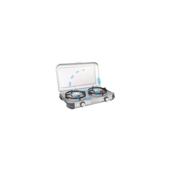FORNELLO 2 FUOCHI CAMPING KITCHEN 2 - cm.51,5x37,5x45,5h - peso Kg.3,5