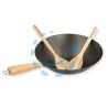 PADELLA MANDARIN WOK PER BARBECUE 