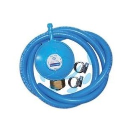 KIT REGOLATORE CON TUBO E FASCETTE PER BARBECUE A GAS 