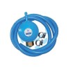 KIT REGOLATORE CON TUBO E FASCETTE PER BARBECUE A GAS 
