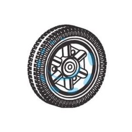 RUOTA PER BARBECUE A GAS 