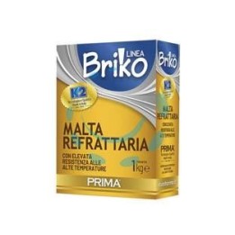 K2 LINEA BRIKO MALTA REFRATTARIA GRIGIA IN POLVERE - Kg.1 in scatola