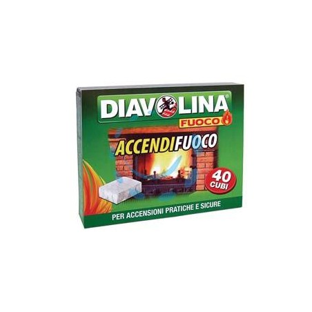 DIAVOLINA ACCENDIFUOCO - conf. 40 cubi
