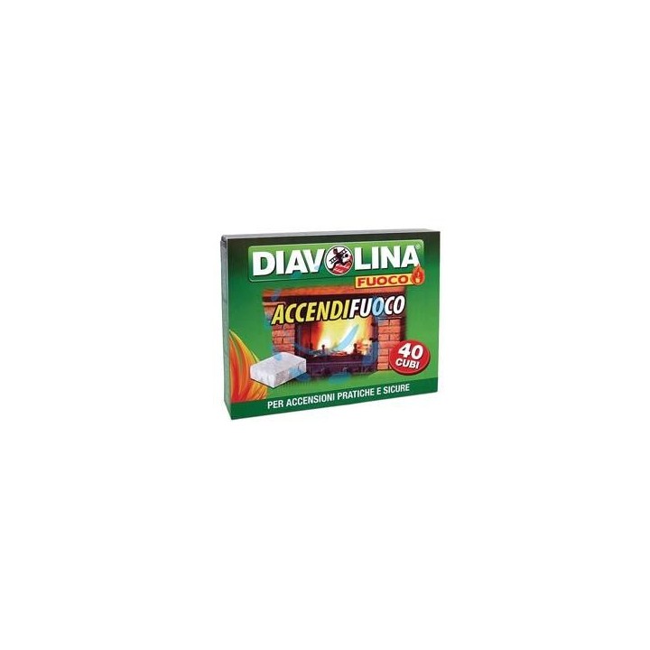 DIAVOLINA ACCENDIFUOCO - conf. 40 cubi