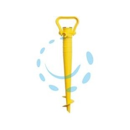 PICCHETTO OMBRELLONE PVC - per pali ø mm.22-32