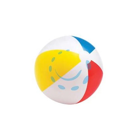 PALLONE GONFIABILE GLOSSY A SPICCHI COLORATI +3 ANNI - ø cm.51 - peso kg. 0.10 (59020)