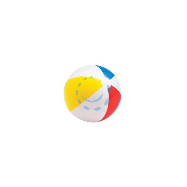 PALLONE GONFIABILE GLOSSY A SPICCHI COLORATI +3 ANNI - ø cm.51 - peso kg. 0.10 (59020)