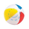 PALLONE GONFIABILE GLOSSY A SPICCHI COLORATI +3 ANNI - ø cm.51 - peso kg. 0.10 (59020)